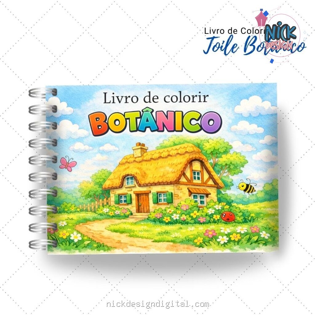 Botânico - Livro de Colorir - Imagem 7