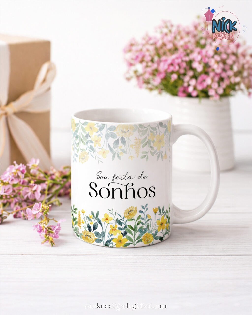 Frases Florescer - Artes para Caneca - Imagem 8