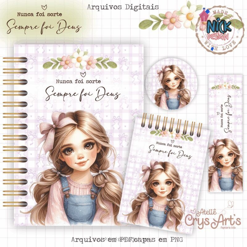 Kit Devocional (Crys Arts) - Imagem 1