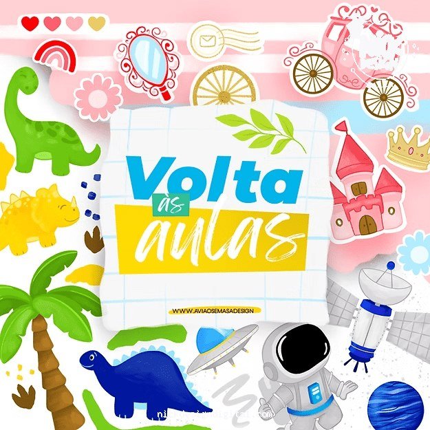 Coleção - Volta às Aulas 2026 (Avião sem Asa)
