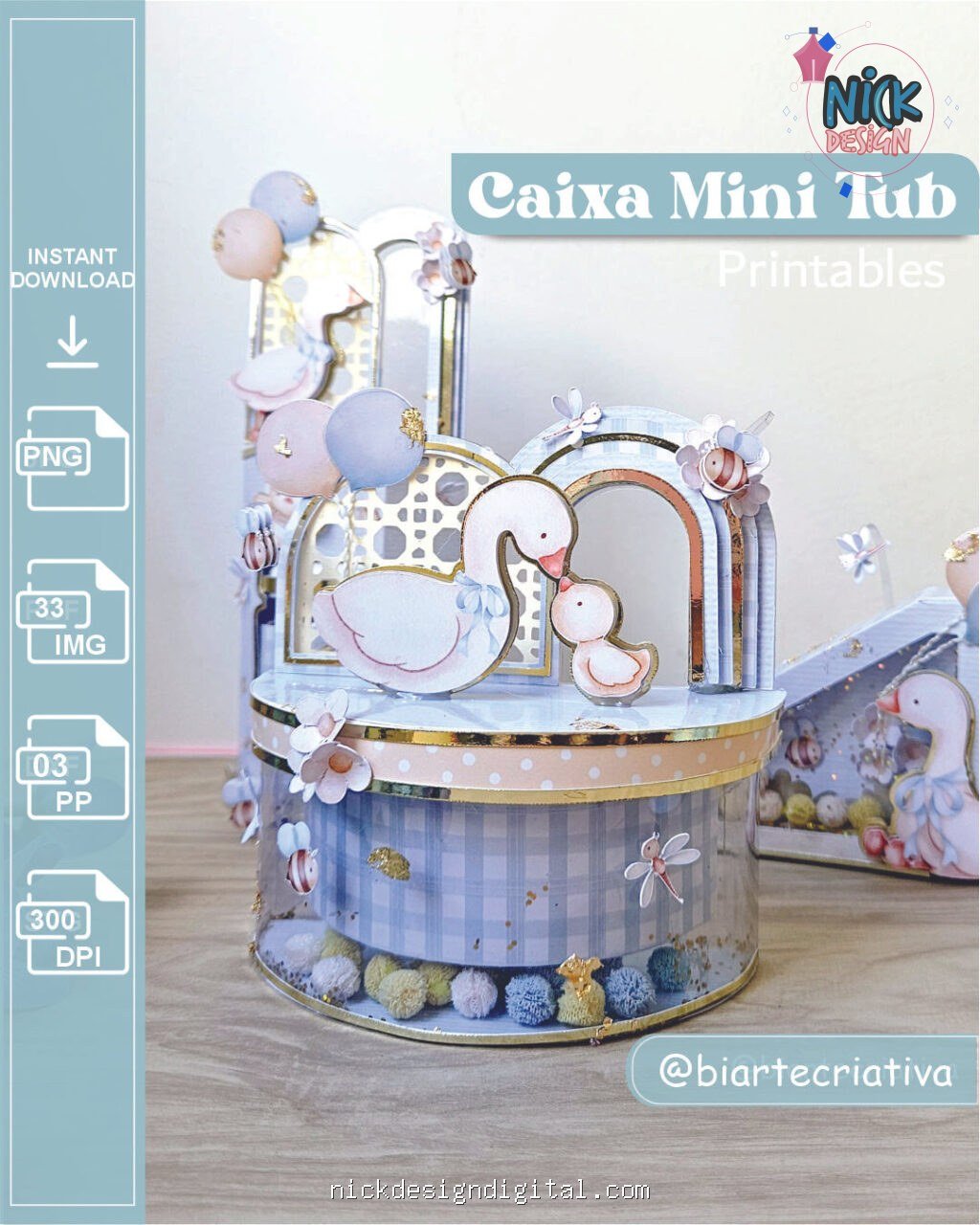 Trio de Caixas Patinho - Imagem 3