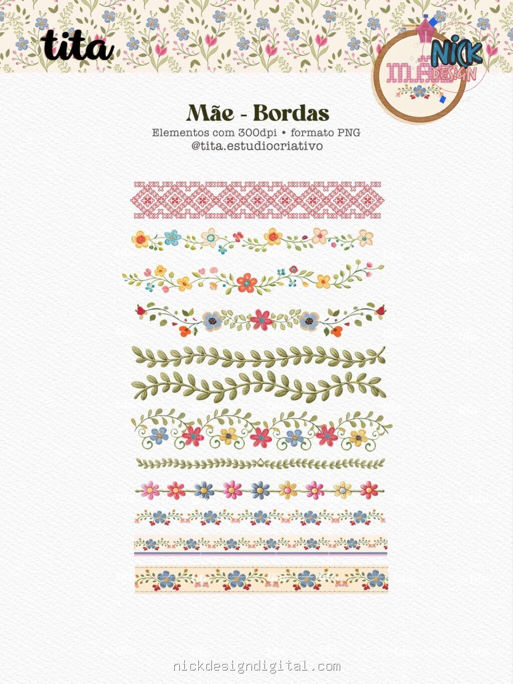 Mãe 2026 - Combão Ilustrações + Papéis(Tita) - Imagem 7