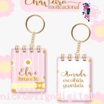 Chaveiro Motivacional Feminino (Lina)