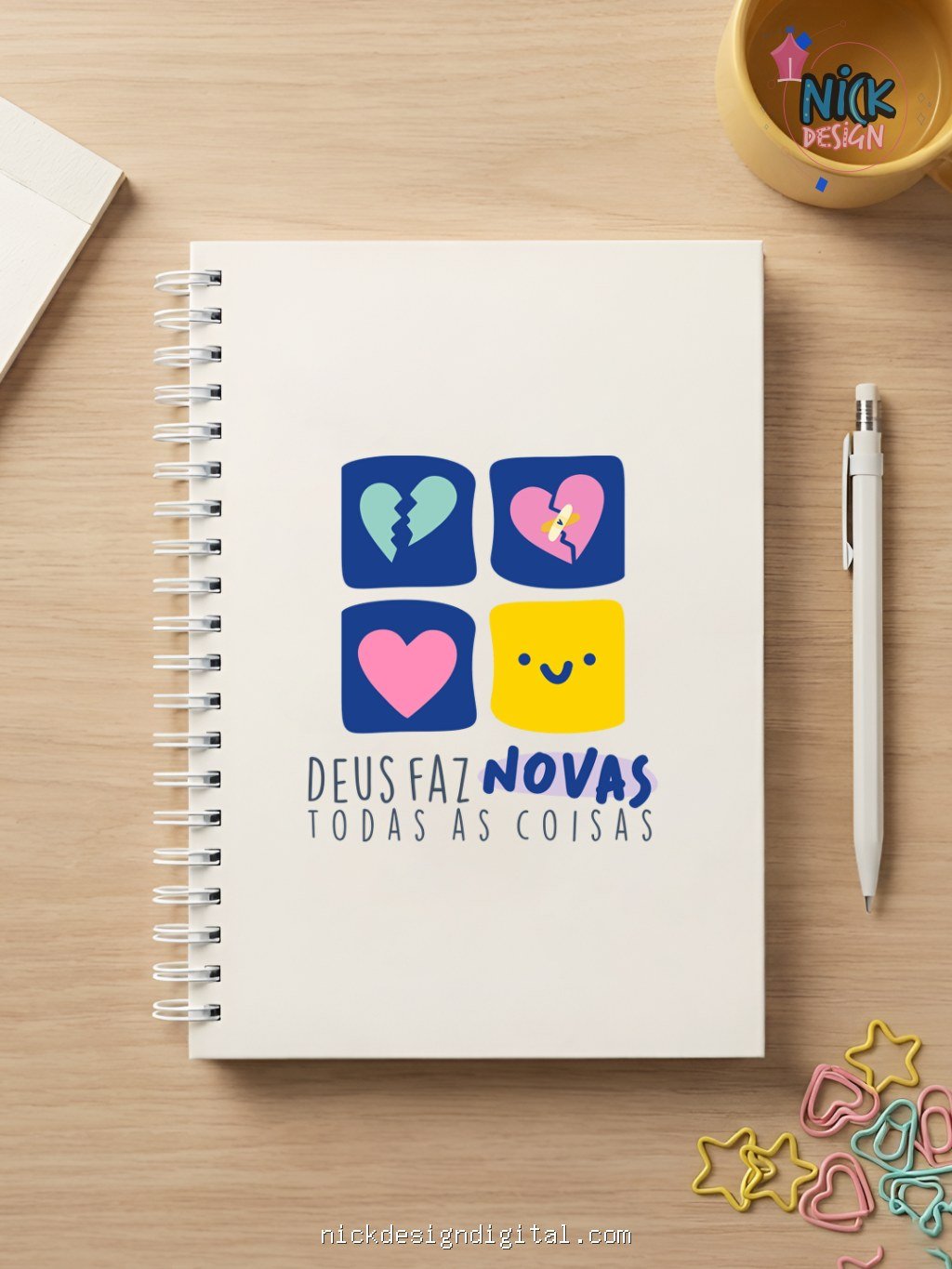 Cores da Fé - Capas A5 - Pack 3 - Imagem 13