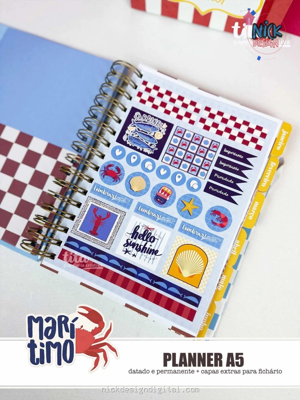 Maritimo - Combo Encadernação (Tita) - Imagem 12