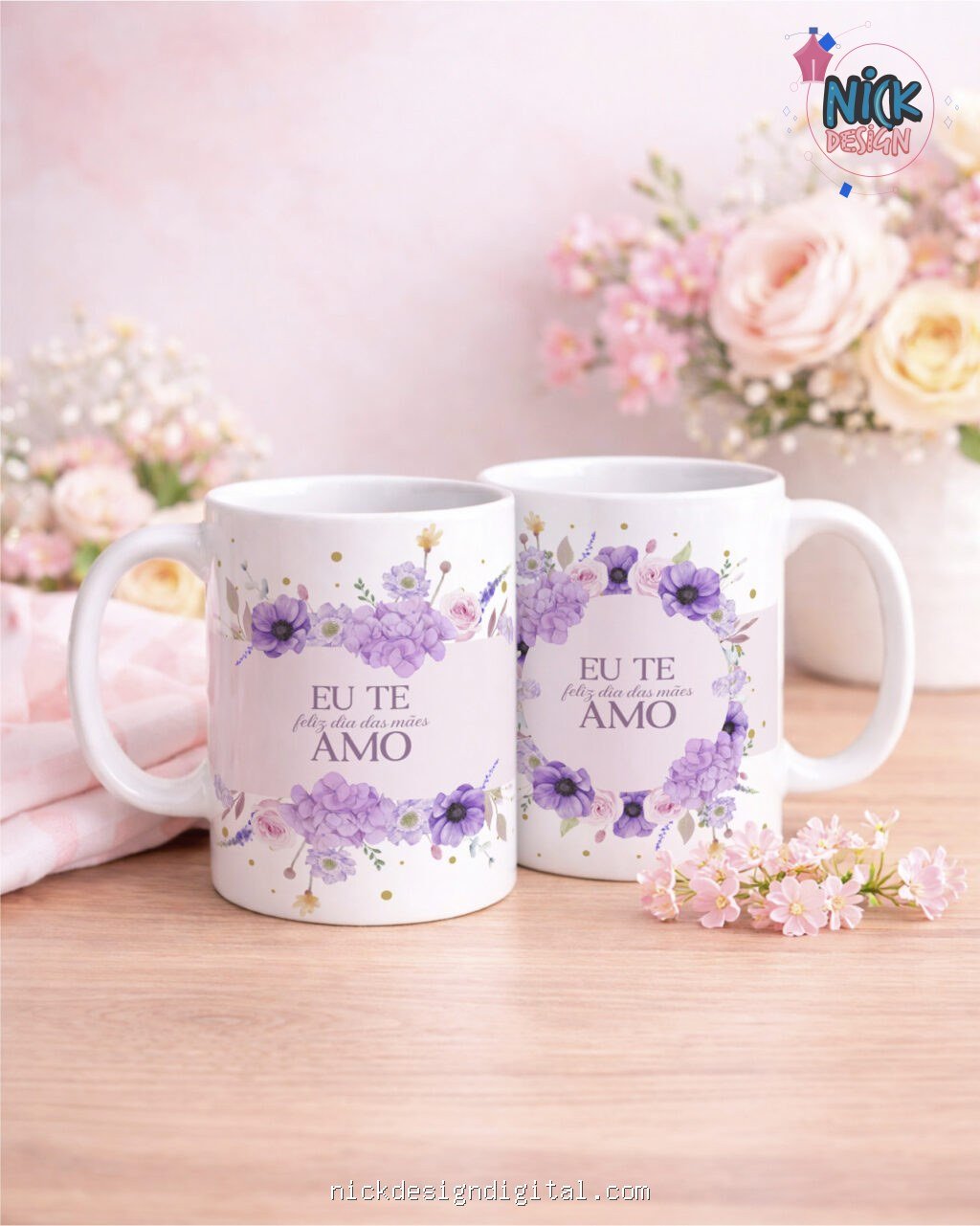 Dia das Mães V7 SEM FOTO - Artes Canecas - Imagem 8