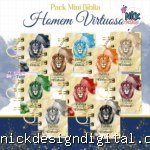 Pack Mini Bíblias Homem Virtuoso (Arquivos da Toke)