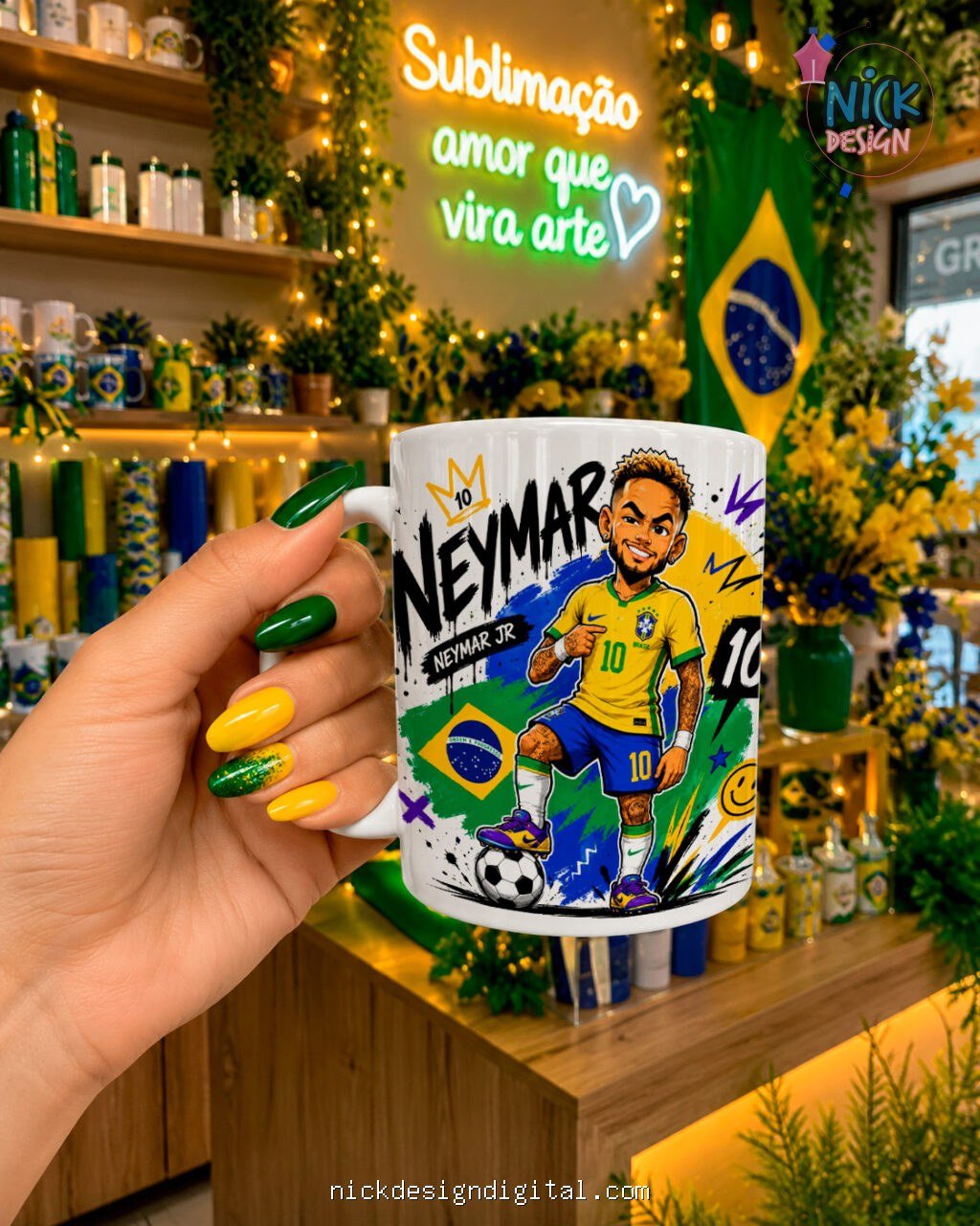 Gigantes do Futebol - Artes para Canecas - Imagem 8