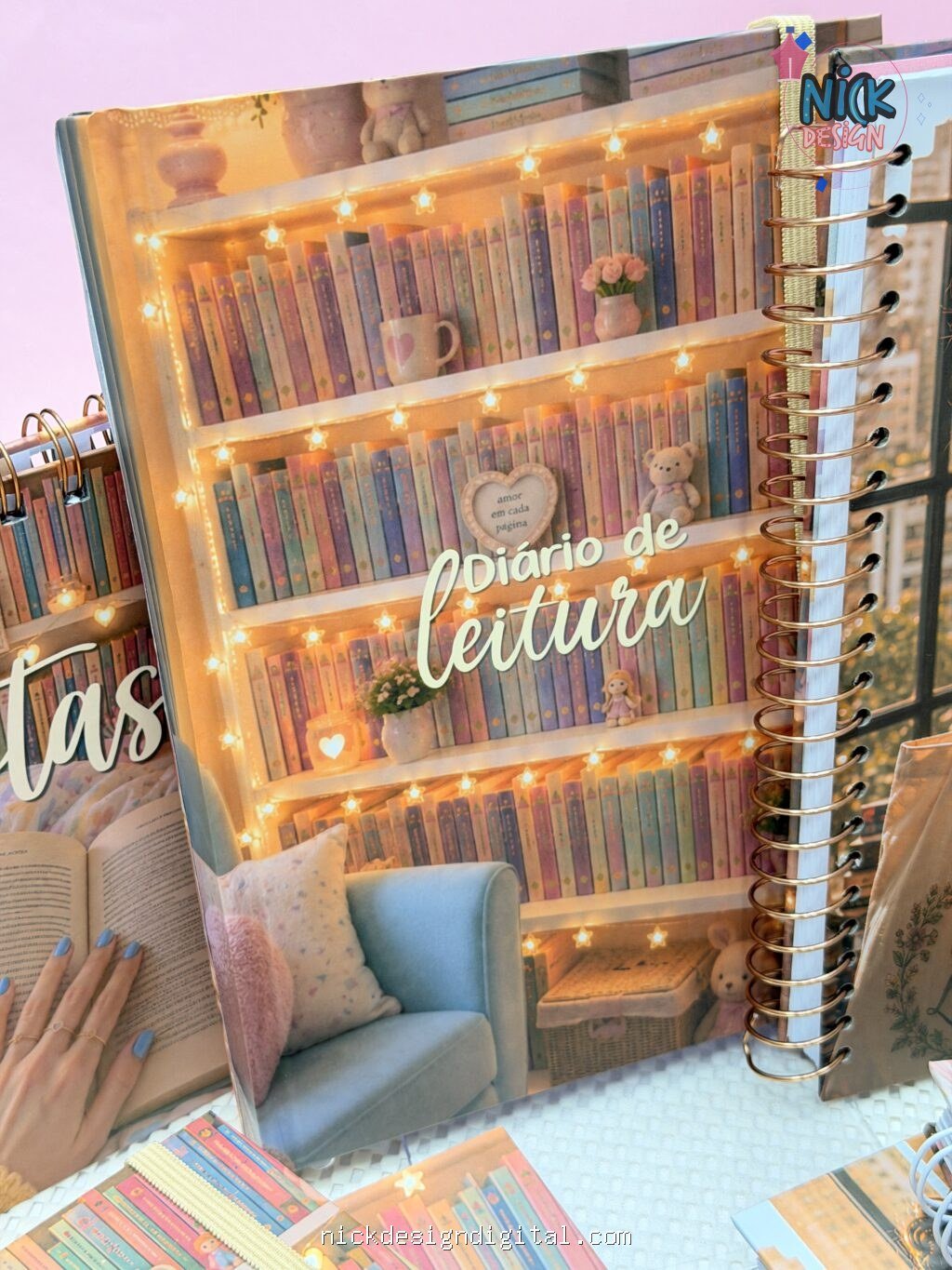Diário de LEITURA (Mimos Personalizados) - Imagem 9