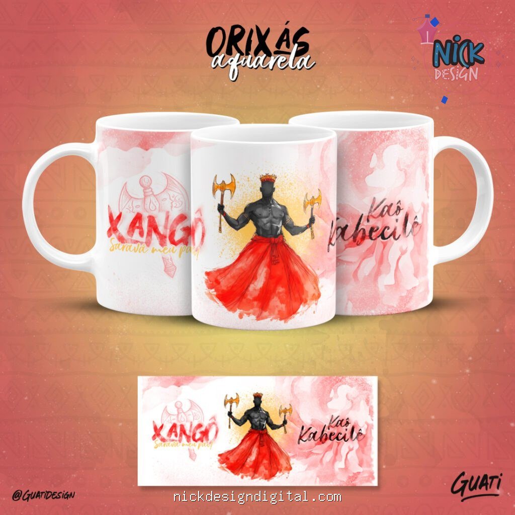 Orixás Aquarela – Canecas - Imagem 4