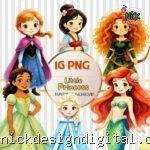 Princesas  Disney - Kit Digital