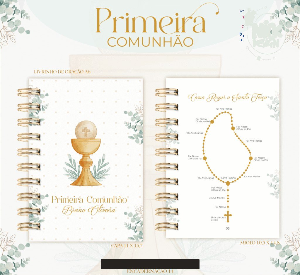 Kit Primeira Comunhão Menino (Lina) - Imagem 1