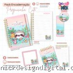 Preguicinha Cute – Caderno Pautado A5 + Bloquinho A6 + Extras