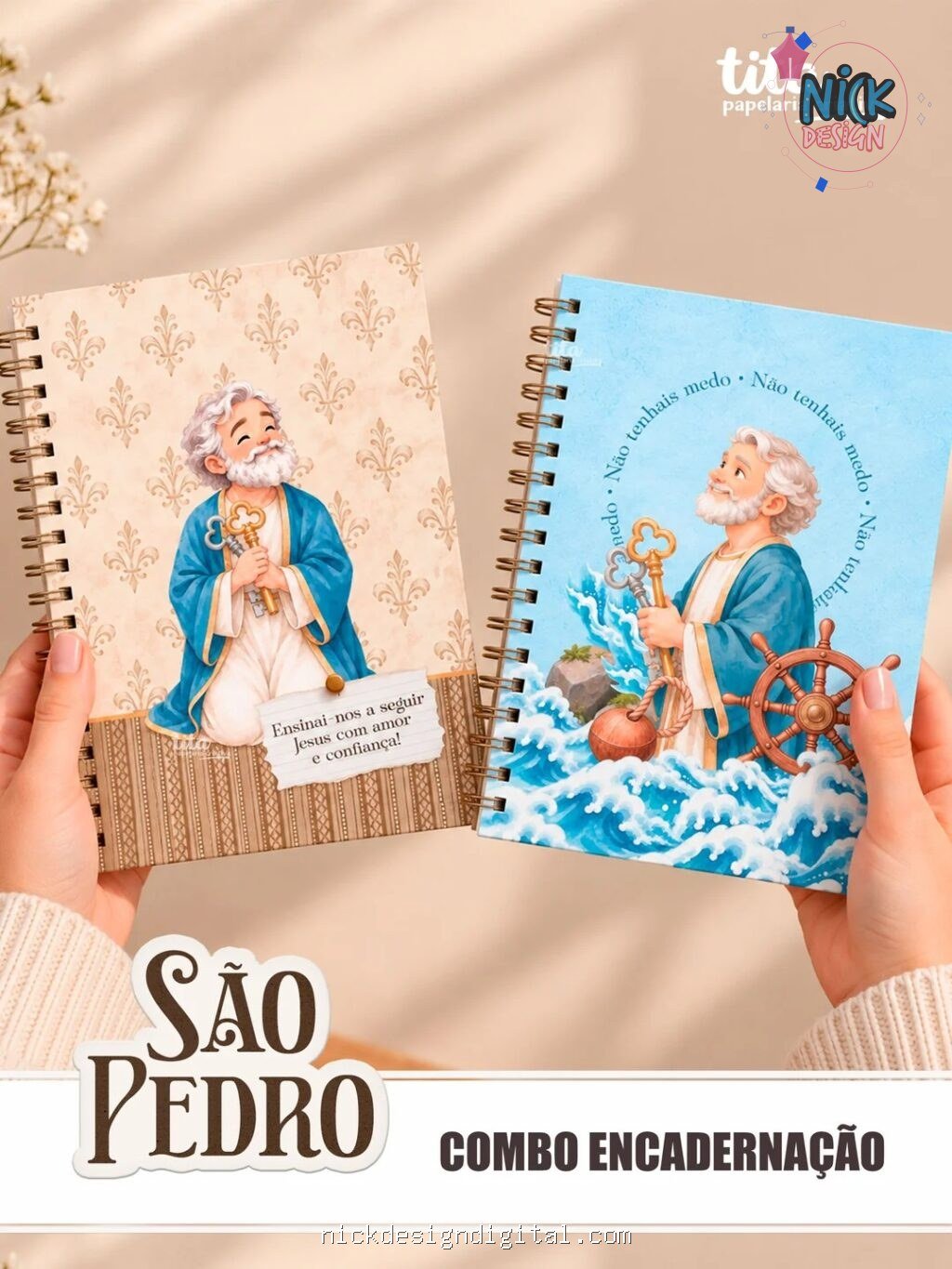 Santos - São Pedro - Encadernação (Tita) - Imagem 2