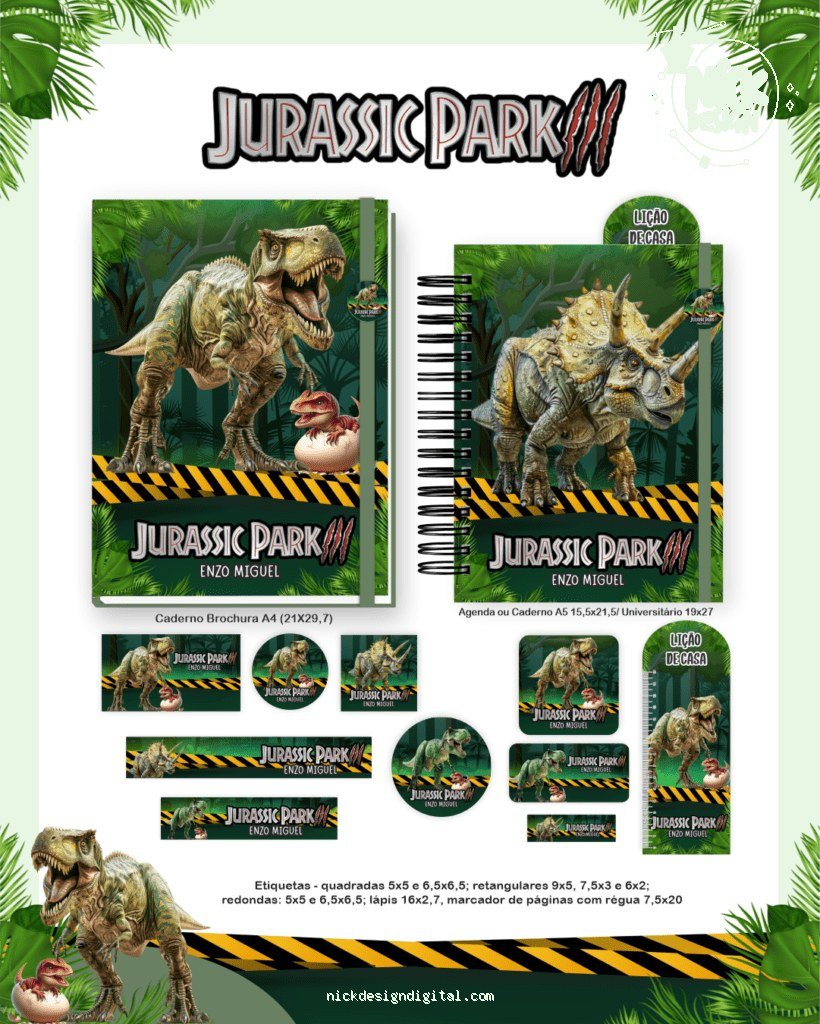 Jurassic Park- Escolar 2.0 2026 (Pamella Vieira)