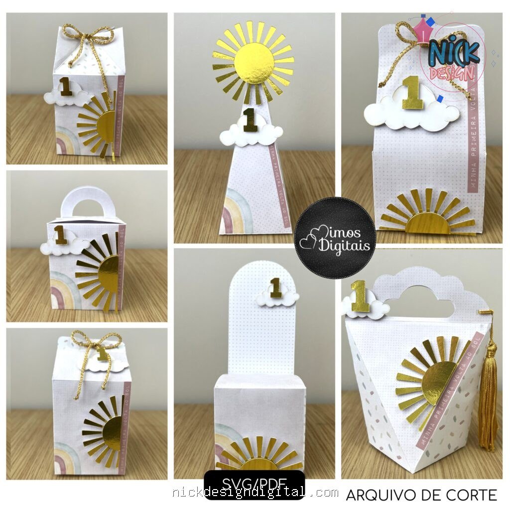 Minha Primeira Volta ao Sol - Kit Festa Pronta - Imagem 1