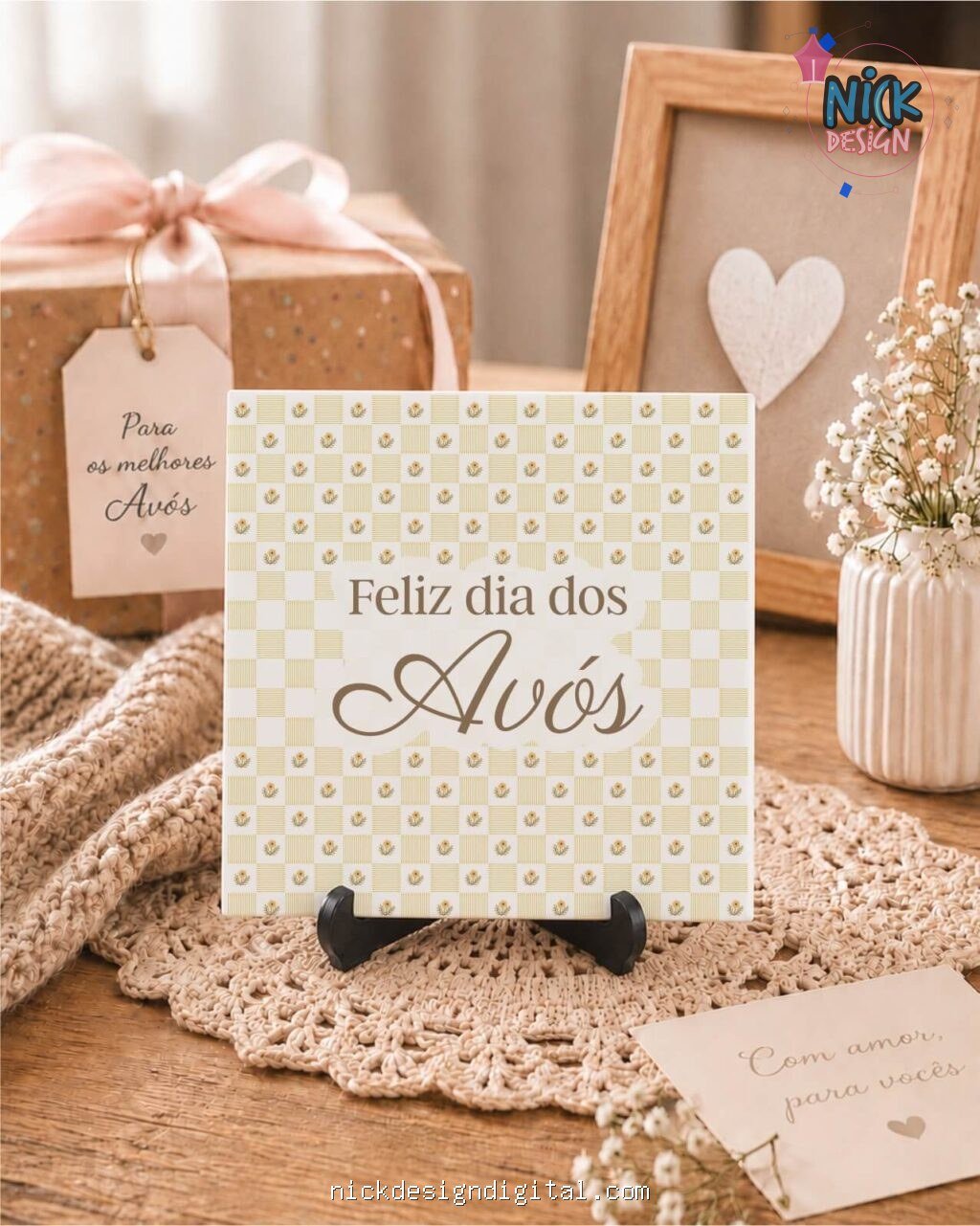 Dia dos Avós V5 SEM FOTO - Artes para Azulejos - Imagem 6