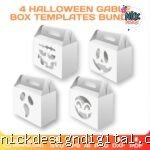 Molde Caixa Halloween