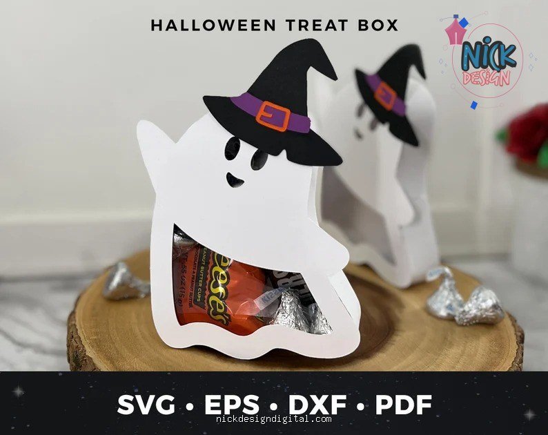 Porta Doce Halloween - Imagem 1