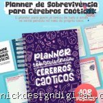 Planner de Sobrevivência para Cérebros Caóticos (Letterinhas)