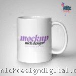 Mockup 1 Caneca Branca (PSD)