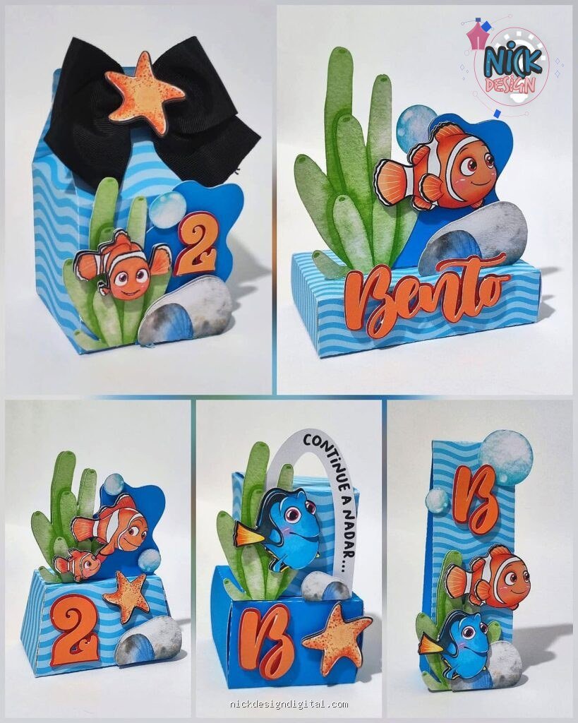 Procurando Nemo - Kit Festa Pronta