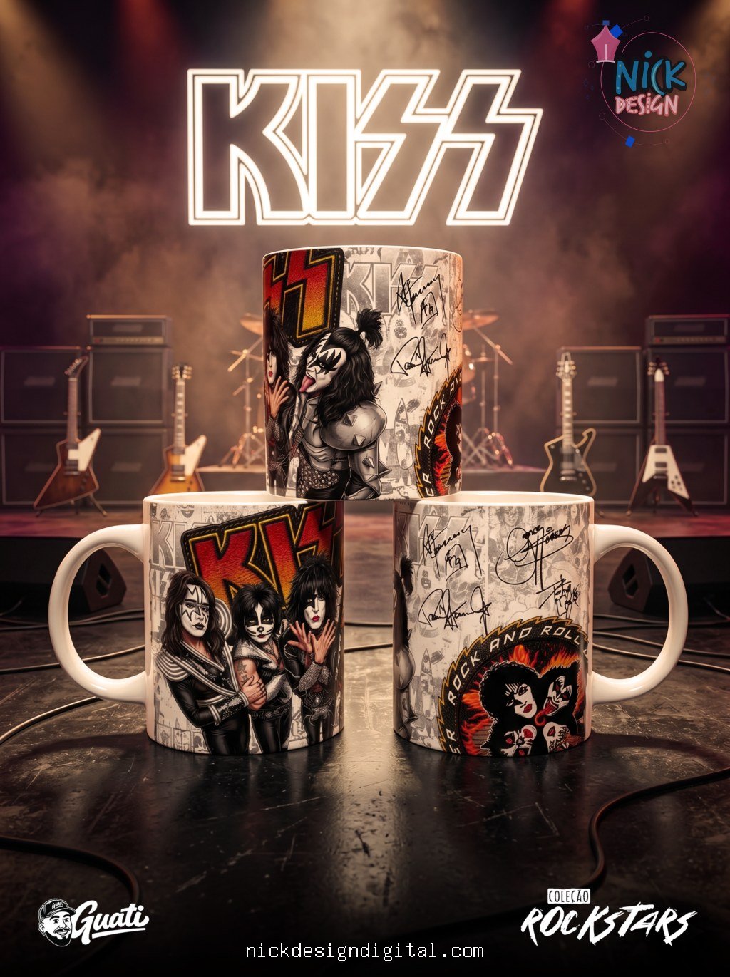 Rockstars Vol. 1 - Artes para Canecas - Imagem 7
