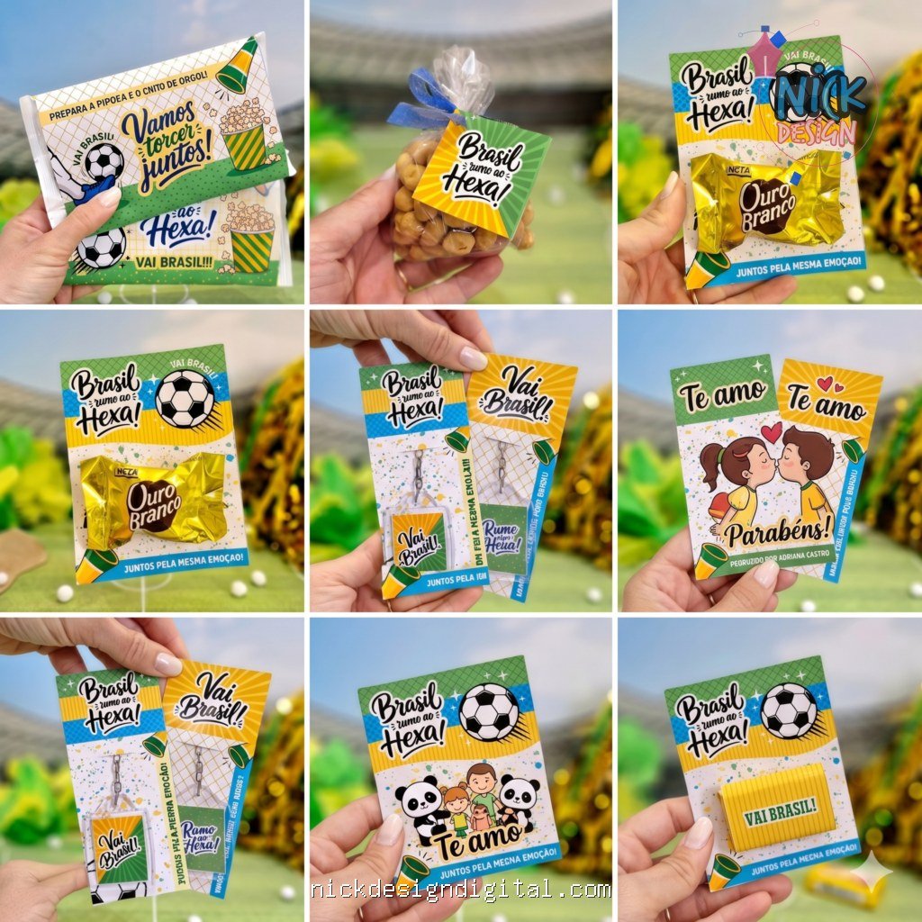 Printables completo + imagens e fundos - Brasil 2026 - Imagem 1