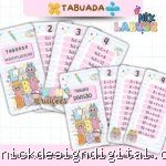 Tabuada Labubu - Menina e Menino