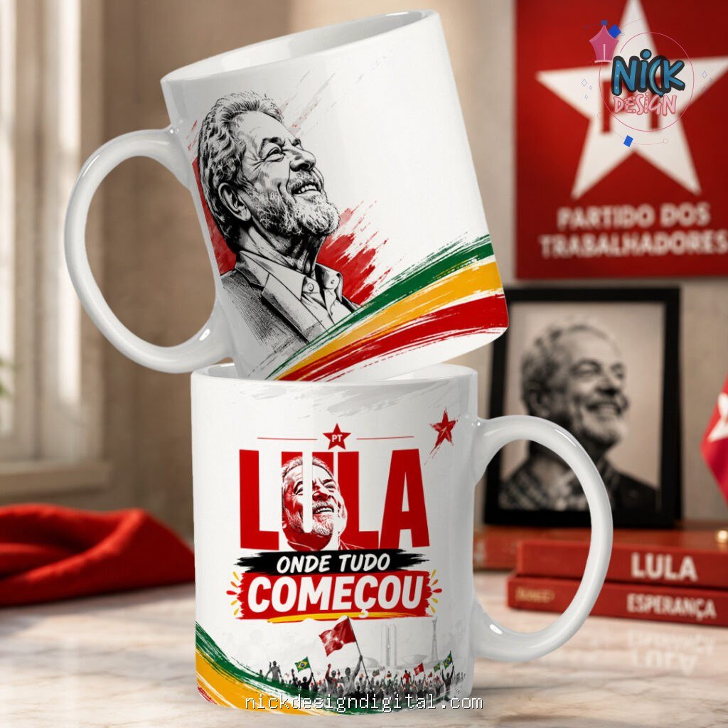 Política Lula - Artes Caneca - Imagem 3