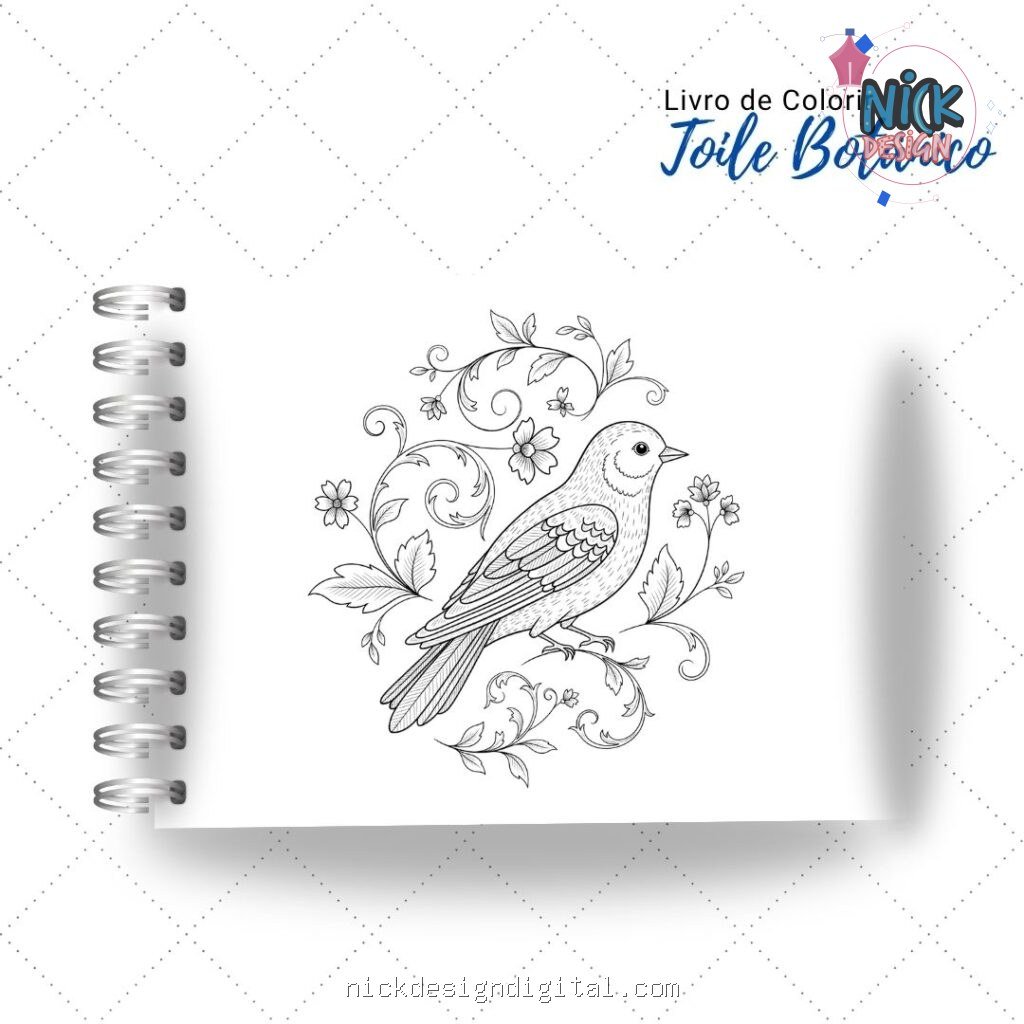 Botânico - Livro de Colorir - Imagem 4