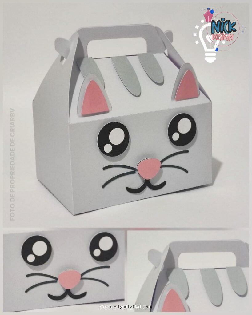 Caixa Maletinha Gatinha/Pet Shop - Imagem 1
