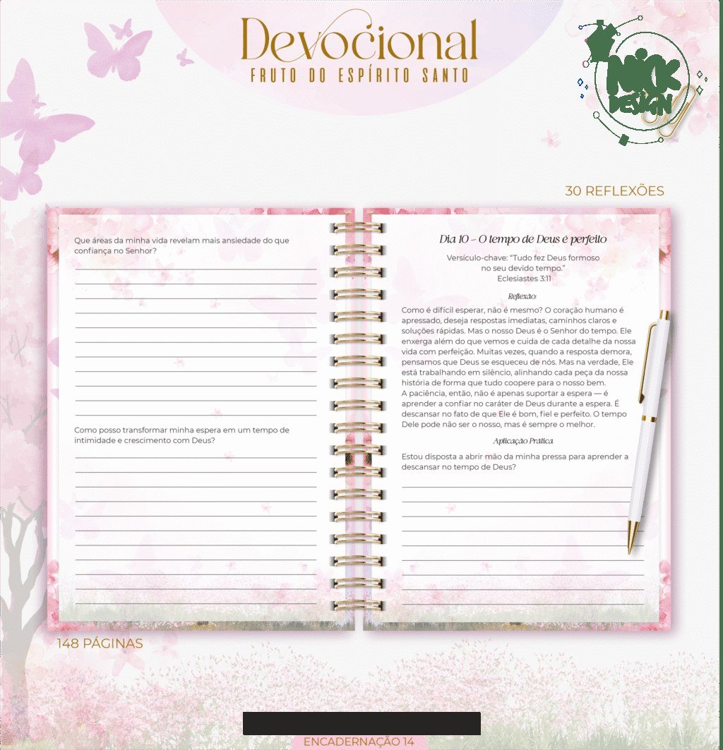 Kit Devocional - Fruto do Espirito Santo (Lina) - Imagem 3