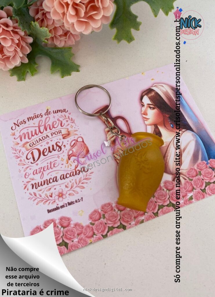 Card botija - Dia das Mulheres