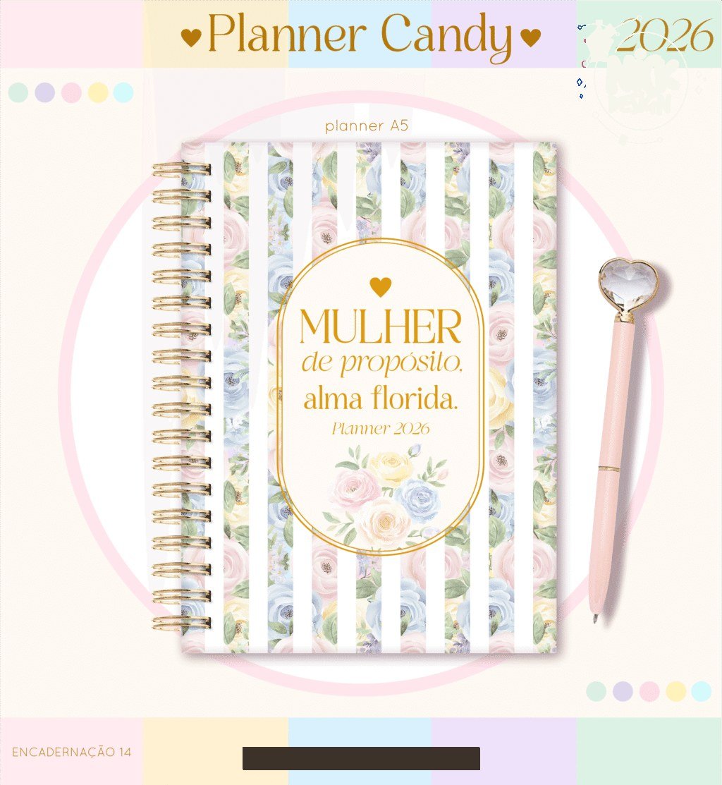 Planner A5 2026 (Lina) - Imagem 8