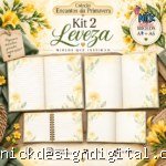 Leveza Kit 2 - Miolos A5 | A6 - Col Encantos da Primavera