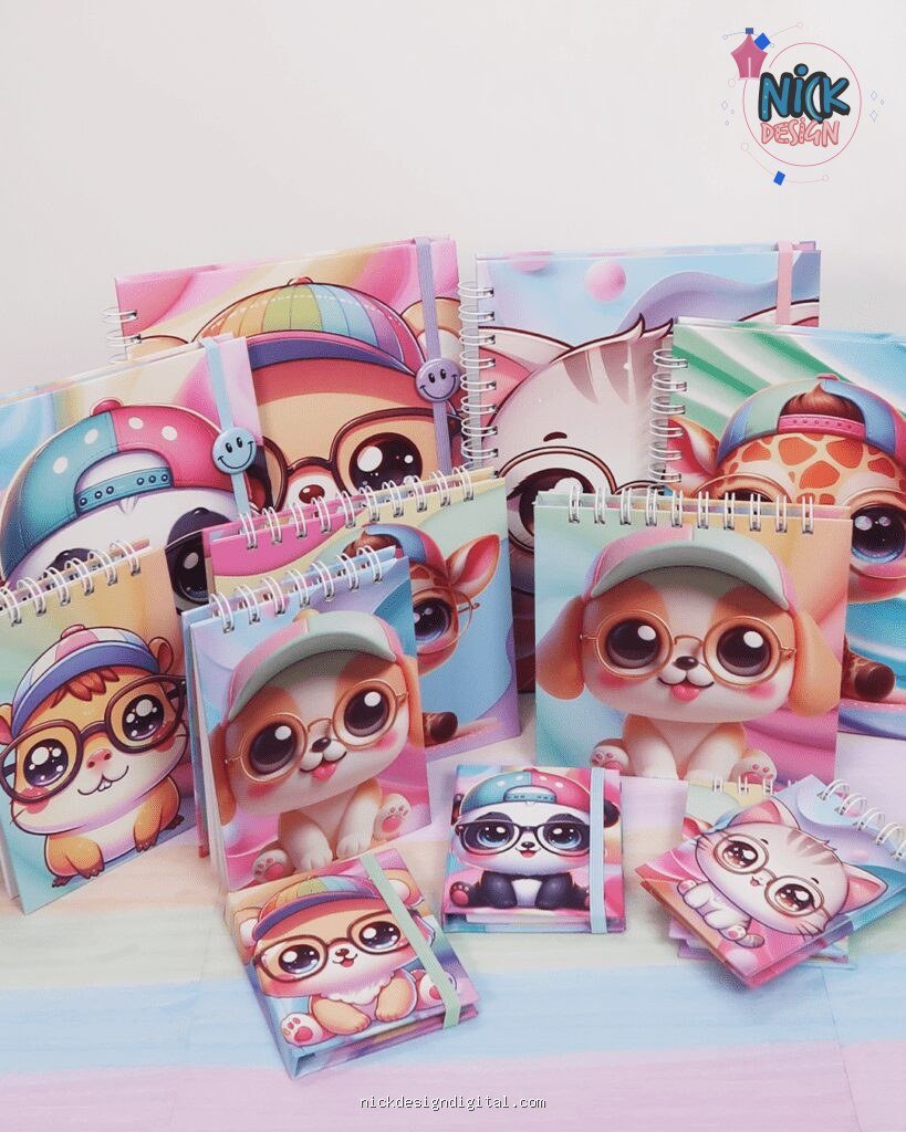 PACK Capas – Turma do Zoo (Mimos Personalizados)
