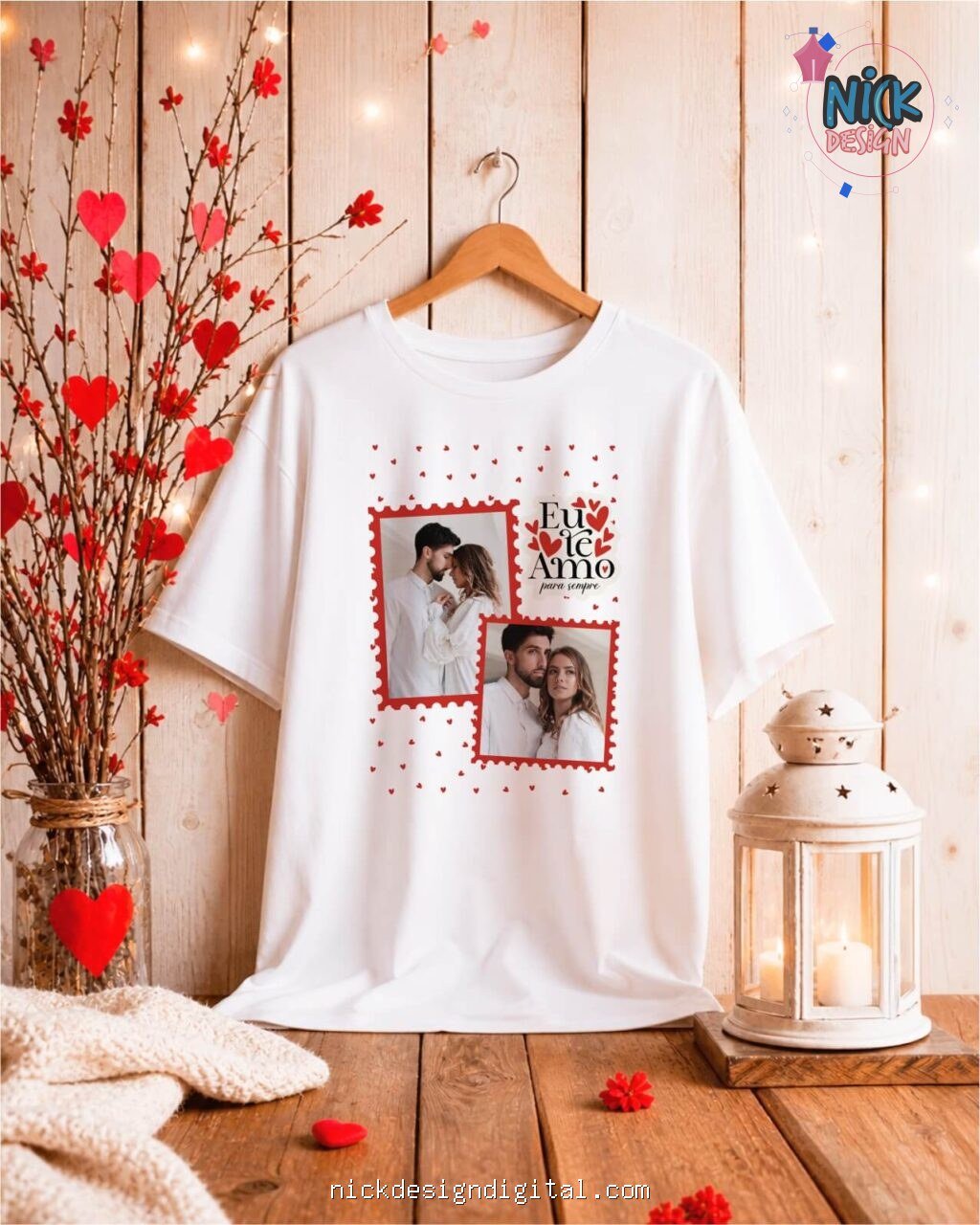 Namorados V7 COM FOTO - Artes para Camisas - Imagem 16