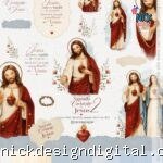 Ilustrações Sagrado Coração de Jesus 2
