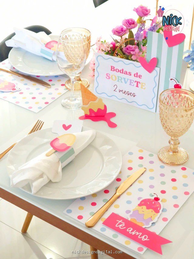 Kit Bodas de Sorvete (2 meses) - Imagem 1
