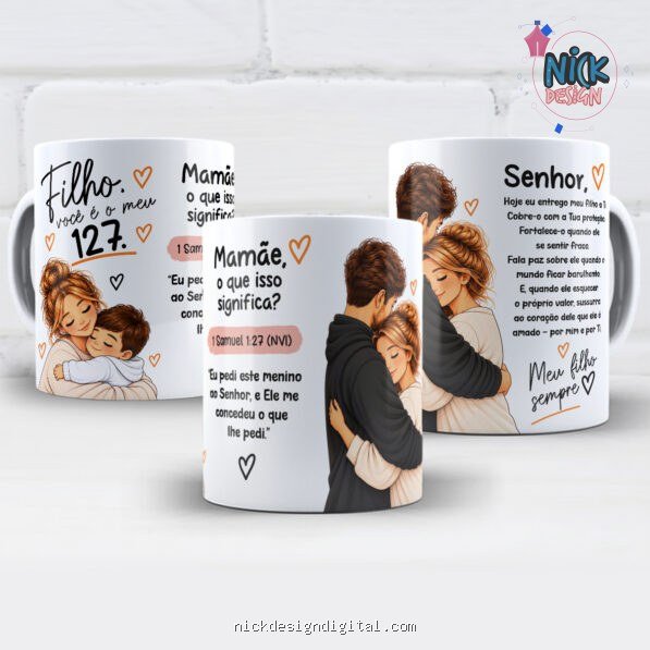 Filho Você é o Meu 127 – Arte Avulsa Caneca