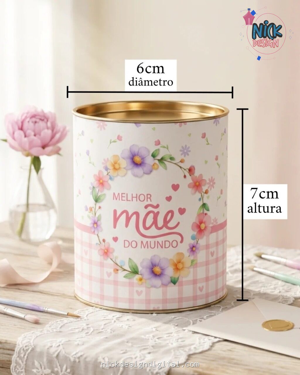 Rótulo Tubolata - Melhor Mãe Modelo 01 - Imagem 2