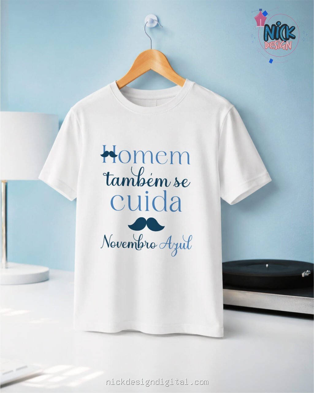 Kit Camisas Setembro Amarelo + Novembro Azul - Imagem 5