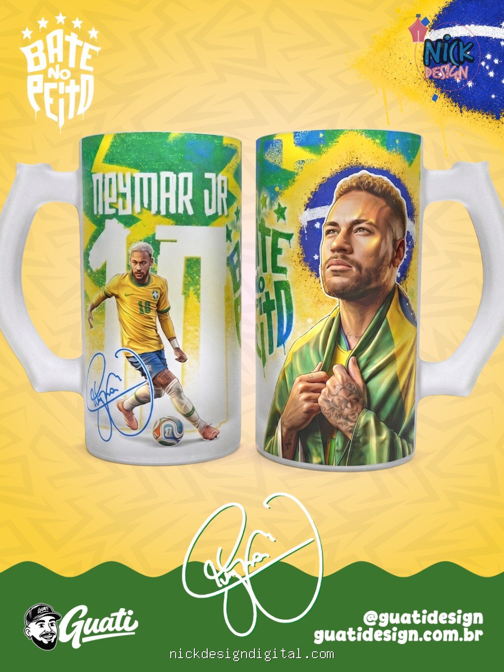 Neymar 2026 | Canecas + Chopp - Imagem 15