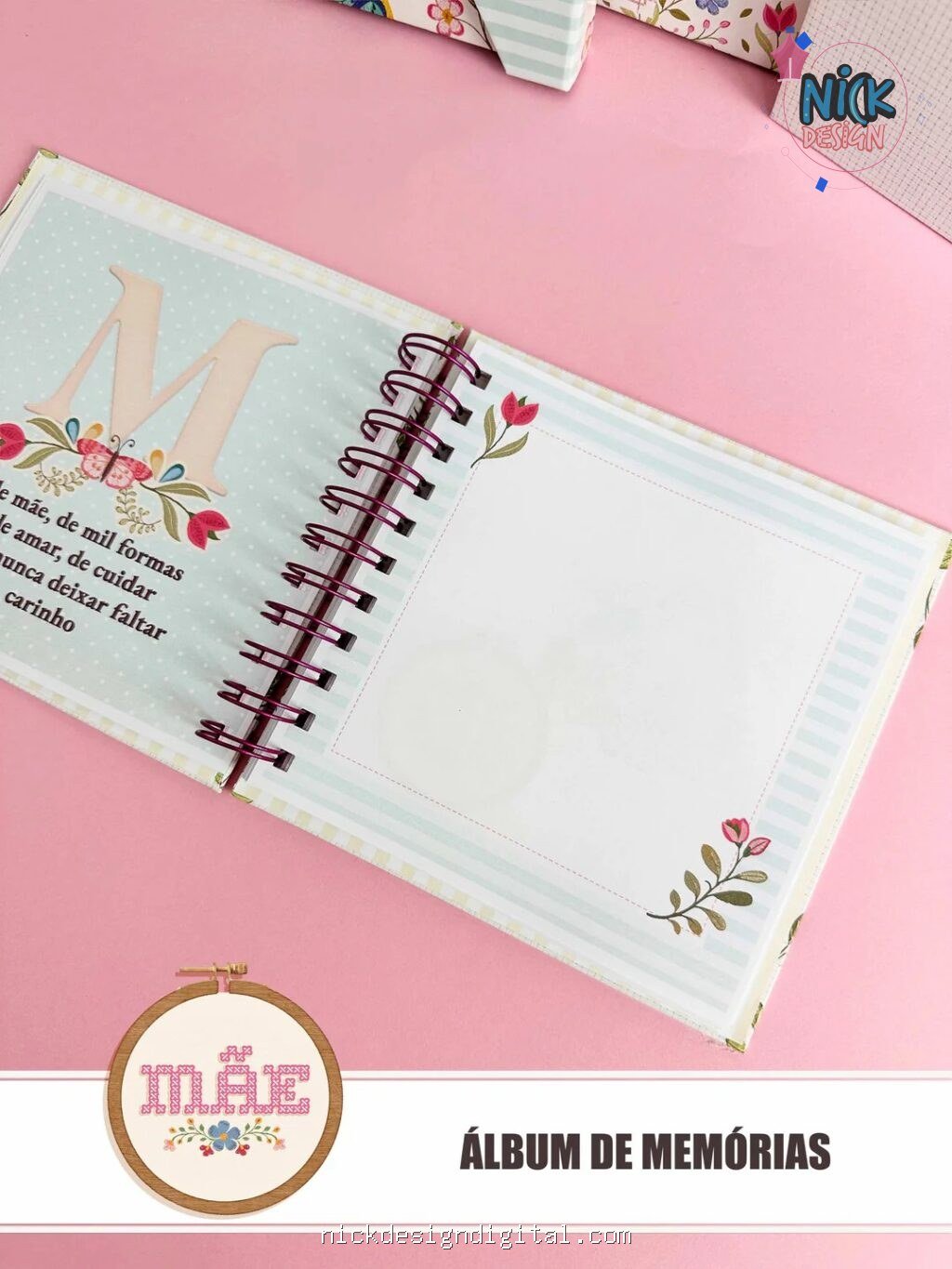Mãe 2026 - Combo Encadernação (Tita) - Imagem 6