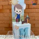 Molde Caixa Mini Cenário (Sem Arte)