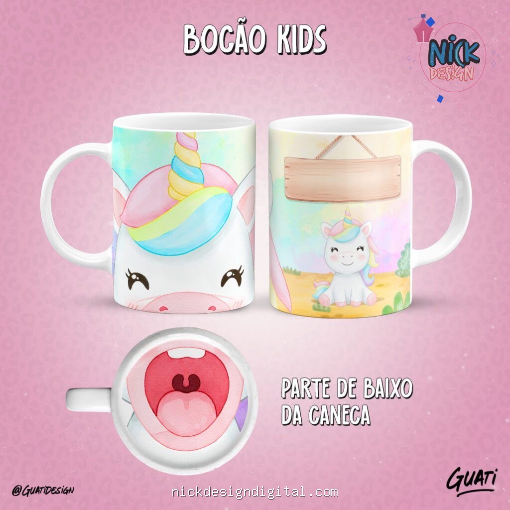 Bocão Kids - Artes para Caneca - Imagem 17