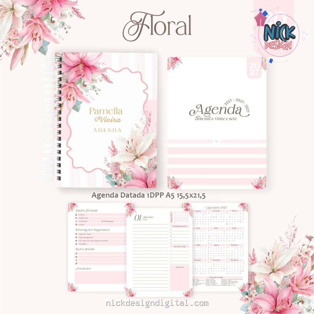 Floral - Coleção BIG 2027 (Pamella) - Imagem 1