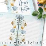 Caderno Pautado Flores do Campo (Bicho Papel)