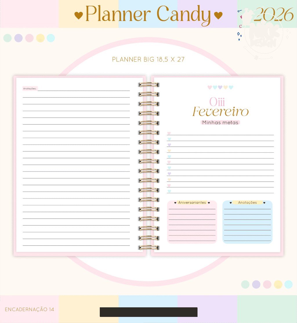 Planner Big 2026 (Lina) - Imagem 17